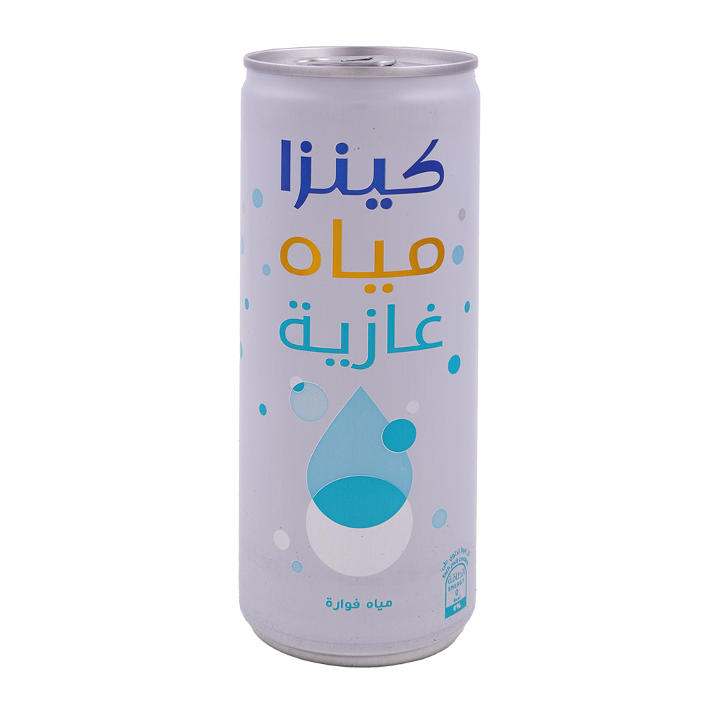 Kinza Soda Water 250ml back image