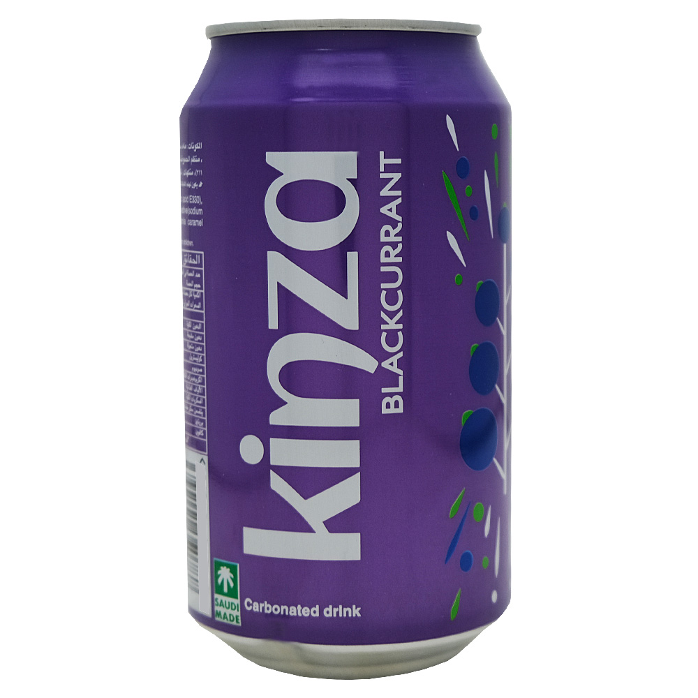 Kinza Blackcurrant Carbonated Drink 360ml