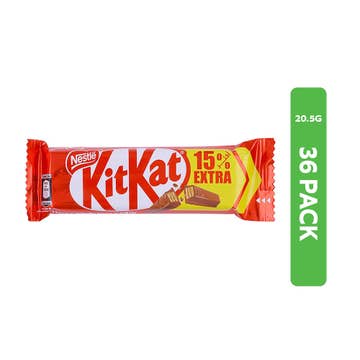 KitKat 2 Finger Chocolate Bar 36x20.5g