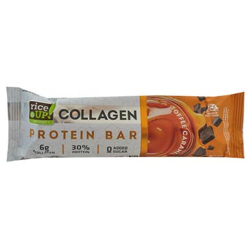 Rice Up Caramel Toffee Collagen Protein Bar 50g