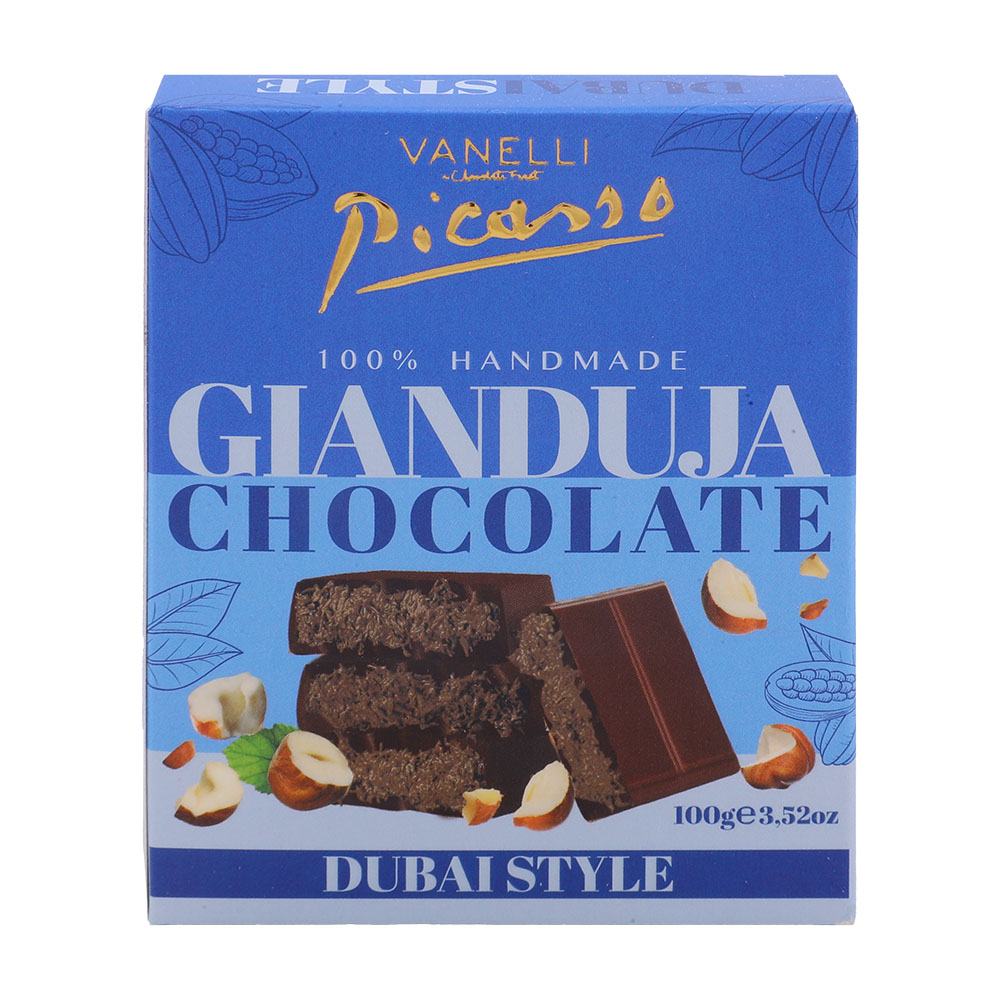 Vanelli Picaso Dubai Style Choco Gianduja Cream Kunafa 100g