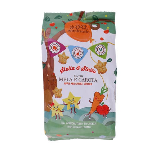 Sottolestelle Kids Apple & Carrot Cookies 300g 