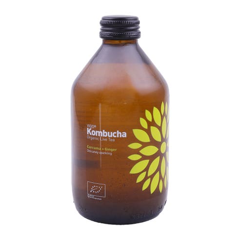 Vigo Kombucha Organic Live Tea with Curcuma & Ginger 330ml 