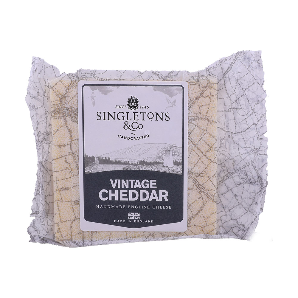 Singleton's & Co Vintage Cheddar Cheese 200g