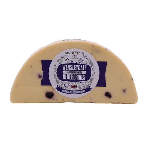Singleton's & Co Wensleydale with Blueberry Cheese [Per Kg] 