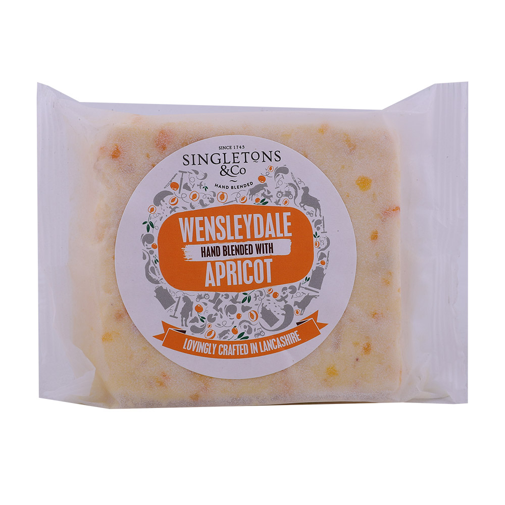 Singleton's & Co Wensleydale with Apricot Cheese 200g