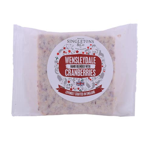 Singleton's & Co Wensleydale with Cranberry Cheese 200g 