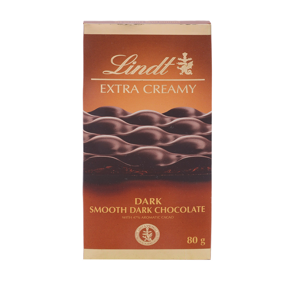 Lindt Extra Creamy Dark Chocolate 80g