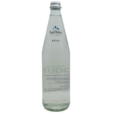 Sant Anna Natural Mineral Water Glass 750ml 