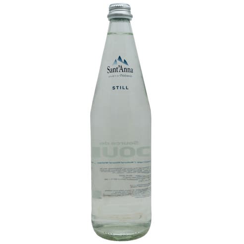 Sant Anna Natural Mineral Water Glass 750ml 