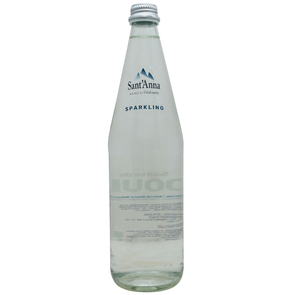 Sant Anna Natural Mineral Sparkling Water Glass 750ml