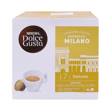 Nescafe Dolce Gusto Milano Coffee Capsules 99.2g