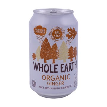 Whole Earth Organic Ginger Drink 330ml