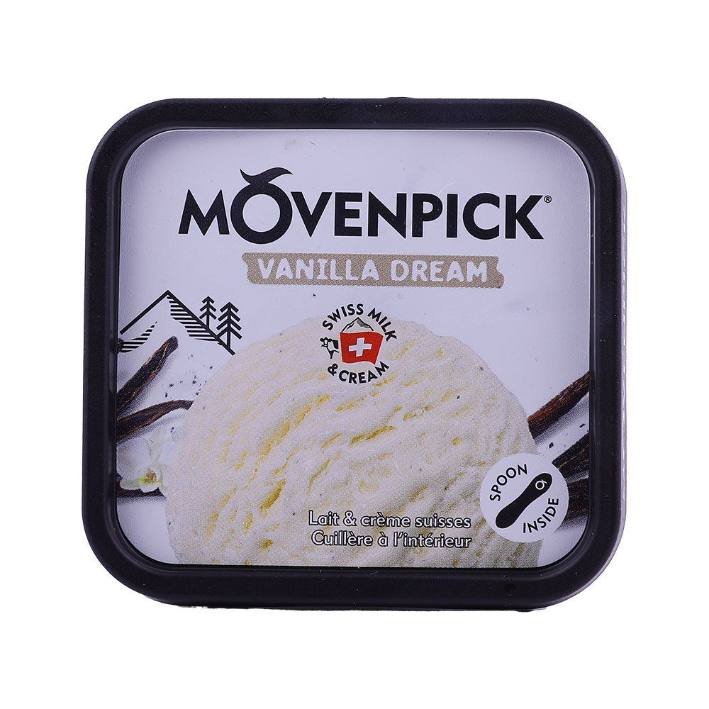 Movenpick Vanilla Dream Ice Cream 100ml back image