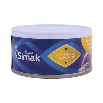 Simak Tuna Chunks In Sunflower Oil 170g