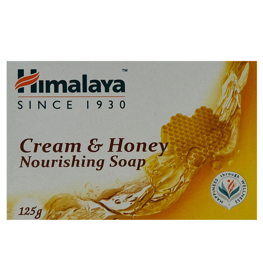 Himalaya Cream & Honey Nourishing Bar Soap 125g