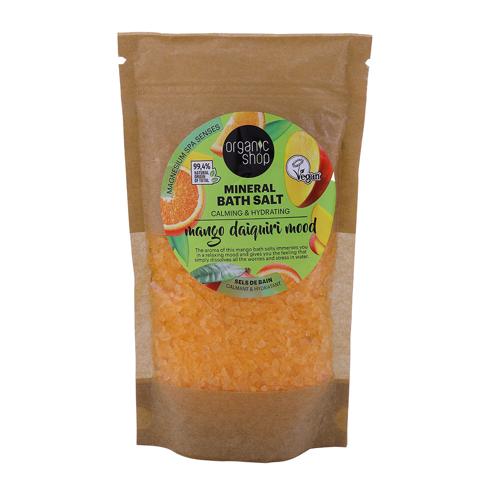 Organic Shop Mango Daiquiri Mood Mineral Bath Salt 500g