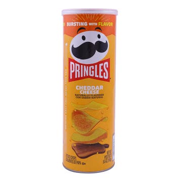 Pringles Cheddar Cheese Flavored Potato Crisps 158g
