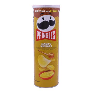 Pringles Honey & Mustard Flavored Potato Crisps 158g