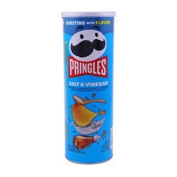 Pringles Salt & Vinegar Flavored Potato Crisps 158g