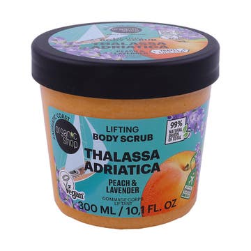 Organic Shop Thalassa Adriatica Peach & Lavender Body Scrub 300ml
