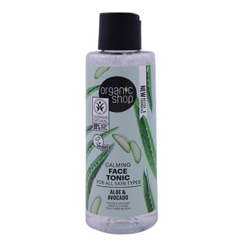Organic Shop Aloe & Avocado Calming Face Tonic 150ml