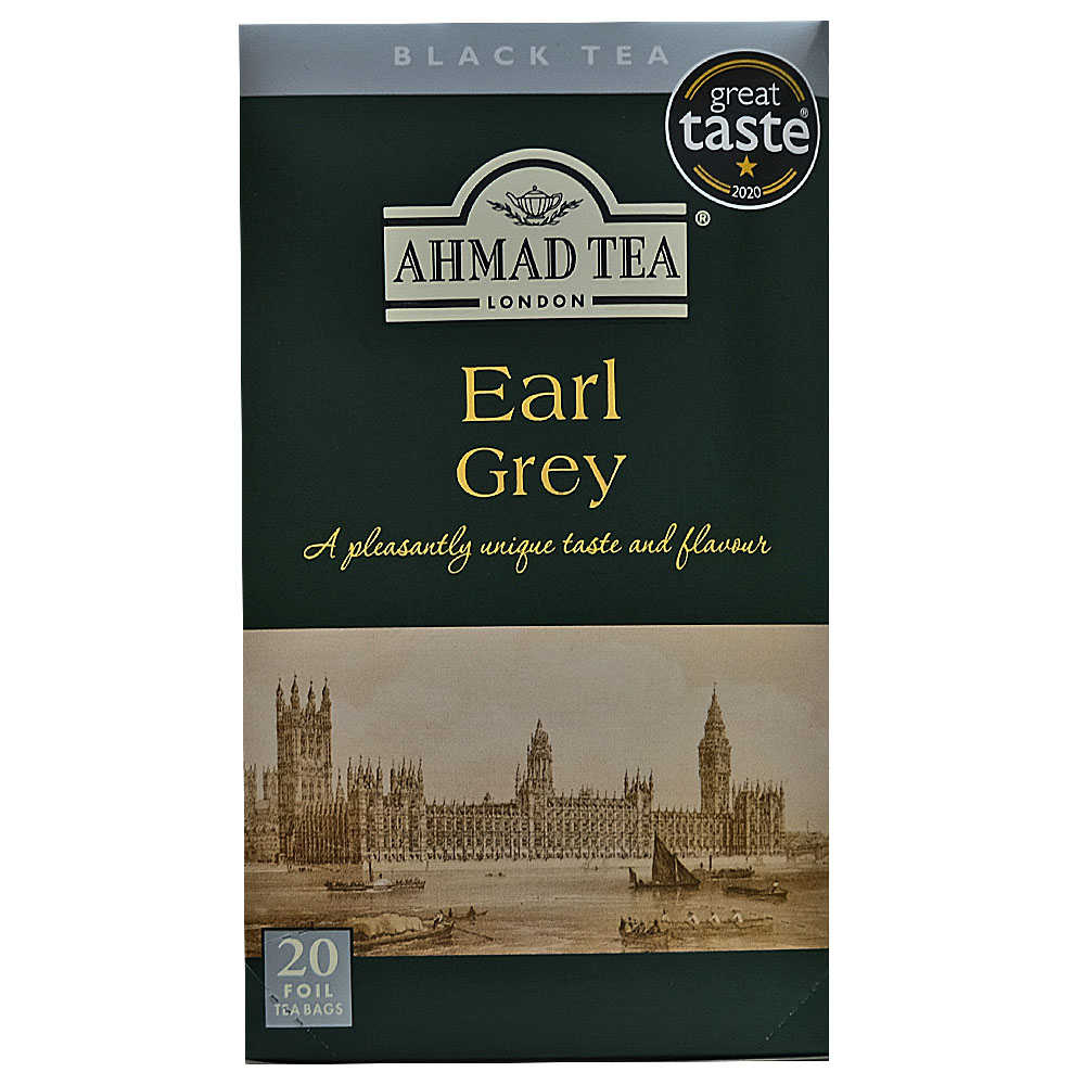 Ahmad Tea Earl Grey Black Tea 20s