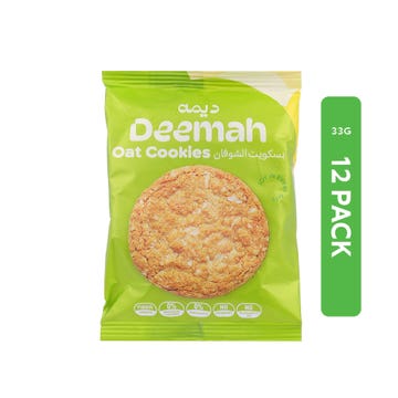 Deemah Oat Cookies 12x33g