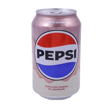 Pepsi Cream Soda Flavour Soft Drink 330ml