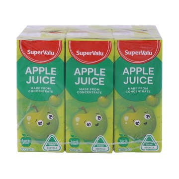 Supervalu Apple Juice 6x200ml
