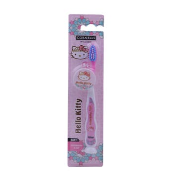 Cornells Hello Kitty Soft Toothbrush & Cap