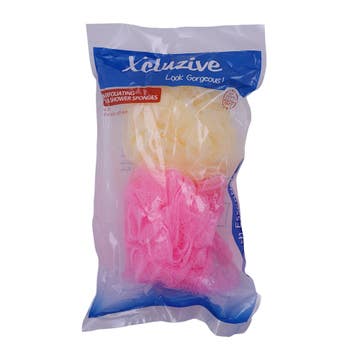 Xcluzive Skin Exfoliating Bath & Shower Sponges
