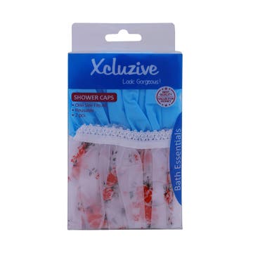 Xcluzive Reusable Shower Cap 2s