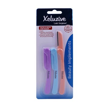 Xcluzive Facial & Body Hair Razor 3s