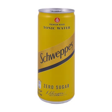 Schweppes Zero Sugar Tonic Water 253ml