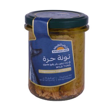Natureland Wild Tuna In Extra Virgin Olive Oil 195g