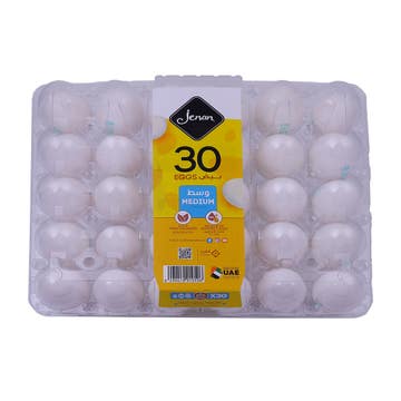 Jenan Medium Egg 30's