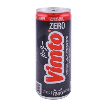 Fizzy Vimto Zero Sparkling Soft Drink 250ml