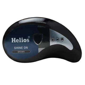 Helios Instant Shine On Brown Shoe Polish