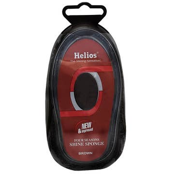 Helios 4 Seasons Shine Sponge Black Shoe Polish