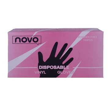 Novo Medium Black Disposable Gloves