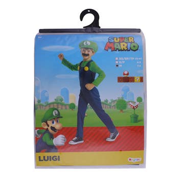 Disguise Super Mario Brothers Luigi Costume Medium