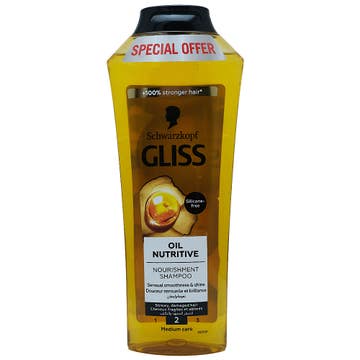 Gliss Oil Nutritive Shampoo 400ml [Special Offer]