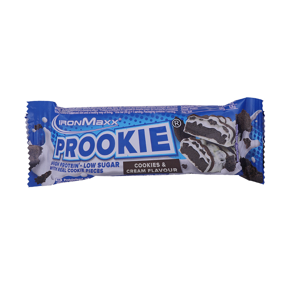 Ironmaxx Prookie Cookies & Cream Protein Bar 45g
