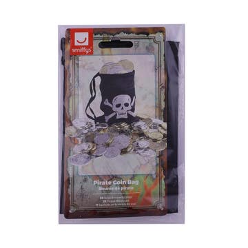 Smiffys Black Pirate Coin Bag