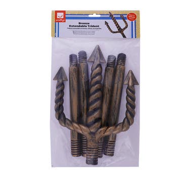 Smiffys Bronze Extendable Trident