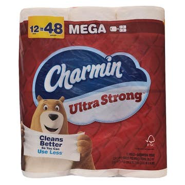 Charmin Ultra Strong Bathroom Tissue 12 Rolls