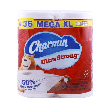 Charmin Ultra Strong Bathroom Tissue [6 Rolls]