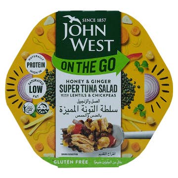 John West Honey & Ginger Super Tuna Salad 220g