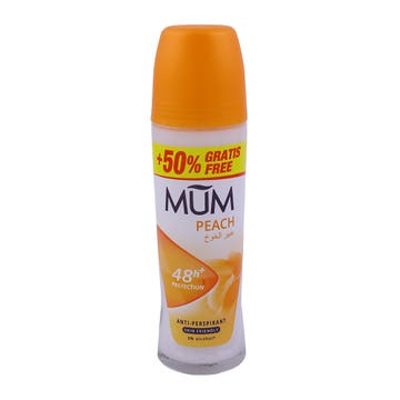 Mum Peach Roll On Deodorant 75ml